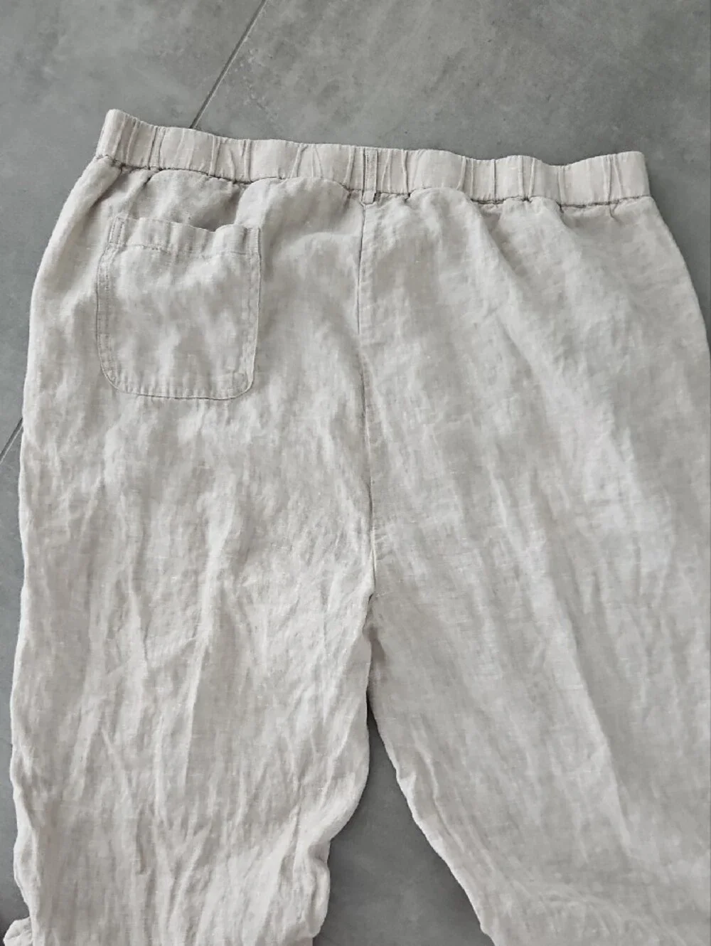Quince Women's 100% Linen Pants in Flax